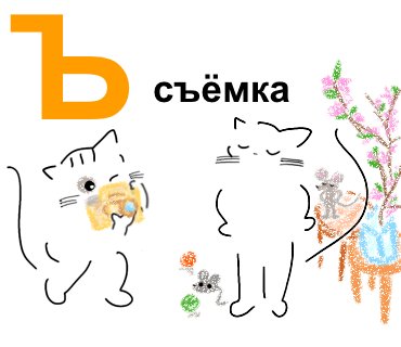 ねこと学ぶ キリル文字 - ロシア語アルファベットの森の散歩